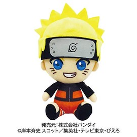 BANDAI Naruto Shippuden Chibi Plush Uzumaki Naruto 20 cm