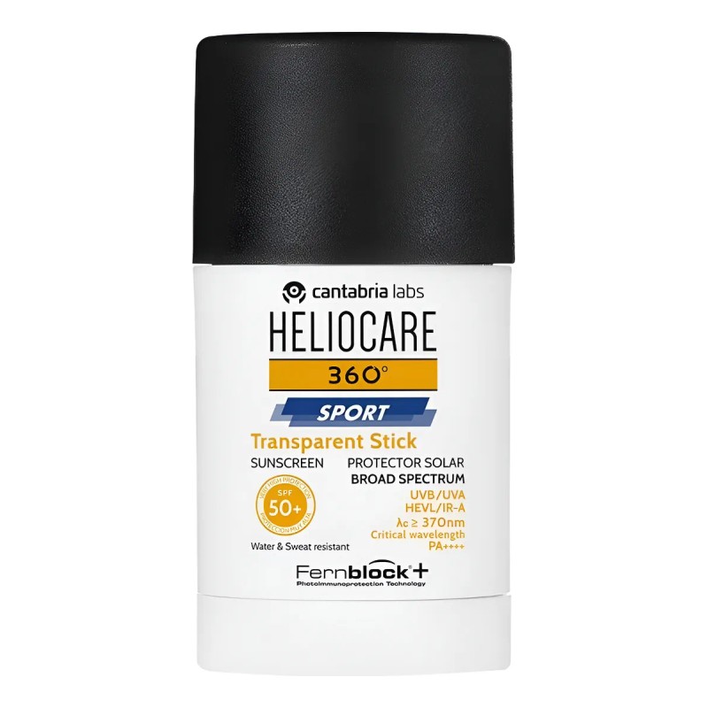Heliocare 360 Sportsun Stick Transparente Spf 25g