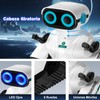 Lostrain Robot de Control Remoto, Robot Juguete con Luz LED,Robot