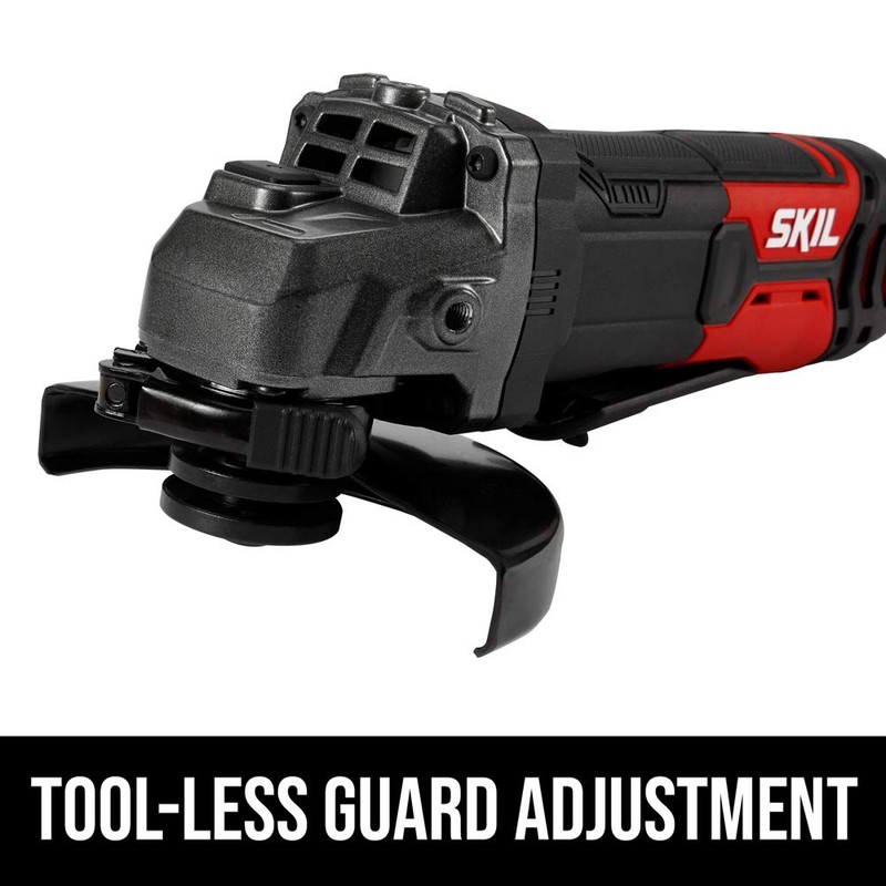 SKIL 8 Amp Corded Angle Grinder- AG242001