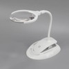 Magnifying Lamp 6 LED 2 Gears Optical Lens Adjustable Foldable