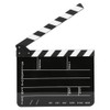 30x25CM Acrylic Clapperboard Professional Movie Film Action Clap Director Photography