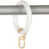 Pack of 50 Folding Hooks for Curtain Rings with up