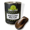 LiME LiNE Rootbeer Brown Metal Flake Automotive Basecoat- No Reducer