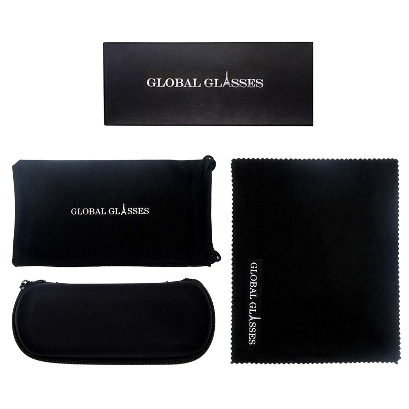 Global Glasses Men's Frame Glasses Blocking Blue Light Gaming Computer