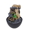 Lovely Labs Indoor Water Fountain with LED Light | Size