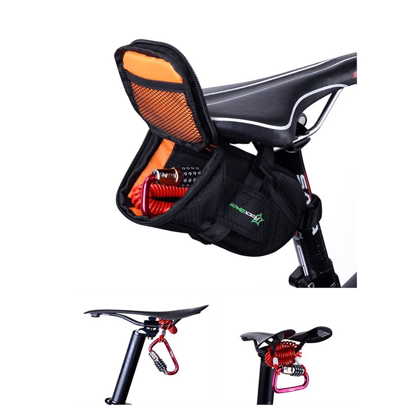 Extrbici Bicycle Code Hook Lock Zinc Alloy 4 Digit Password