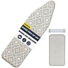 UniSimp Ironing Board Cover and Pad 18x54- Extra Thick Natural