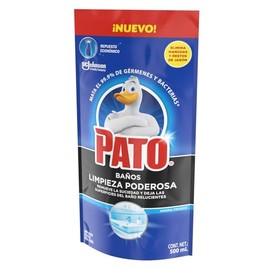 Pato Limpiador de Baño Líquido, Limpieza Poderosa, Repuesto 500 ml