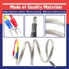 Dusledel 812-0210 Thermocouple Replacement for Quadrafire for Heatilator 800 1000