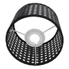 PE Lamp Shade Hollow Carved Lampshade Modern Style Compatible with