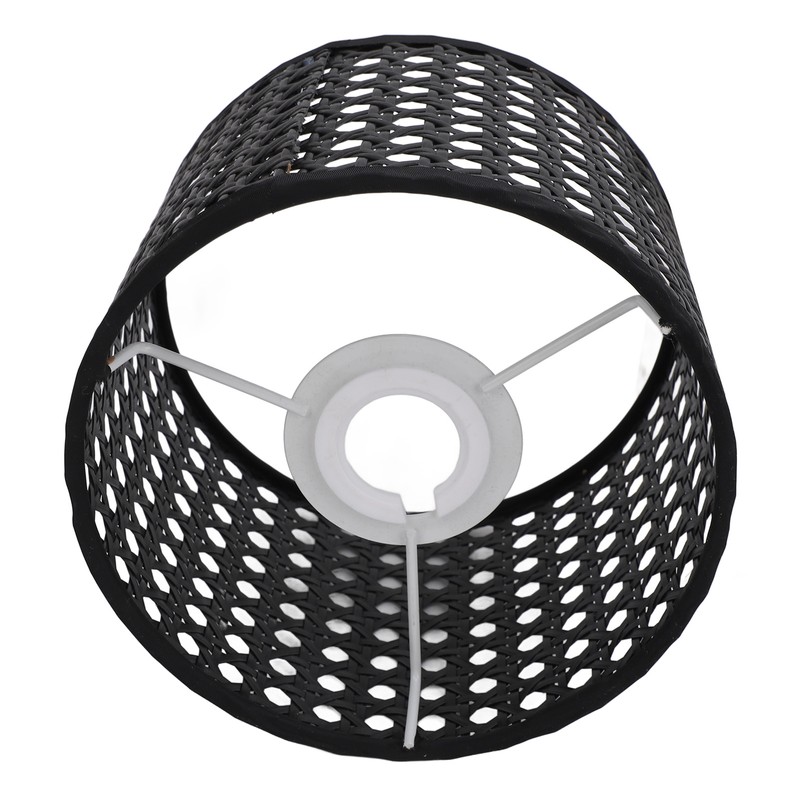 PE Lamp Shade Hollow Carved Lampshade Modern Style Compatible with