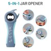 Jar Bottle Opener for Weak Hands,4 &5 in 1 Multi