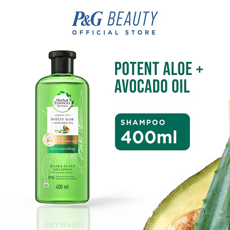 Herbal Essences Bio:renew Potent Aloe + Avocado Oil Hair &