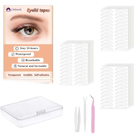 ZMBeautk 7MM 720Pcs Natural Invisible Single Side Eyelid Tape Stickers Medical-use Fiber Eyelid Lift Strip, Instant Eye Lift Without Surgery, Perfect for Uneven Mono-Eyelids, Large