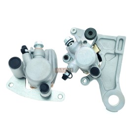 ALTAYE Front & Rear Brake Calipers w/pads for Honda CRF150R CRF150RB 2007-2023