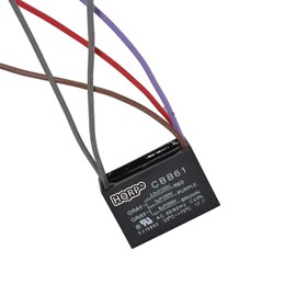 HQRP Capacitor Works with Harbor Breeze Ceiling Fan 3.5uf+5uf+6uf 5-Wire