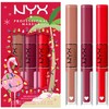 Labial Shine Loud Trío Holidays Nyx – 3 tonos (rojo,