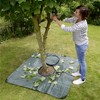 Basera Backing and Topiary Mat, Garden Tarpaulin and Leaf Collector