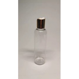 Meliars Botella Pet 120 Ml Jefferson Con Disctop Dorado R20- 100 Pzs