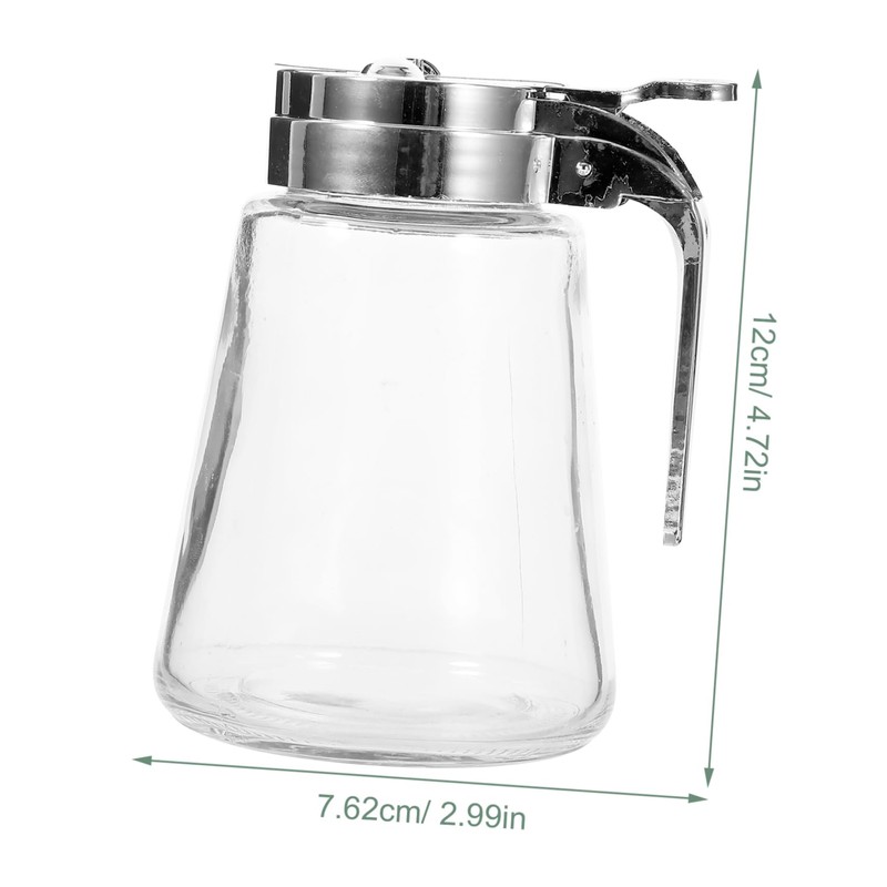 CIYODO 2pcs Condiment Dispenser Leak Sugar Dispenser Multi-Functional for Honey