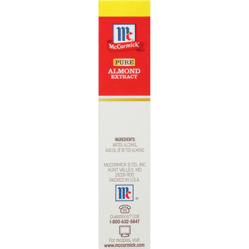 McCormick Pure Almond Extract, 2 OZ PACK 1