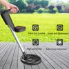 Metal Detector Foldable Length Adjustable High Sensitivity Lightweight Handheld Metal