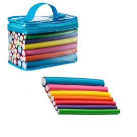 42 Stück Lockenwickler Große Locken, Haare Locken, Lockenwickler Ohne Hitze,Lockenwickler Kurze Haare, Haarwickler, Locken Diy Werkzeug Lockiges Haar Styling-Werkzeug, Für Kurze Mittleres Lange Haare