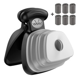 Ankilo Dog Poop Grabber for On the Go, Dog Poop Tongs Pooper Scooper with 6 Bags, Portable Dog Poop Scoop with Expandable Compartment for Dog Waste Bags, Pooper Scooper Dogs