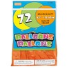 Pumpkin Orange Latex Balloons, 12" (72-Pack) - Vibrant & Premium