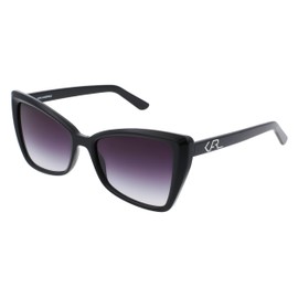 KARL LAGERFELD Women's Kl6044s Sunglasses, Black, UK 44