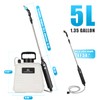 Battery Powered Sprayer 1.35 Gallon, Electric Garden Sprayer with 3