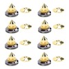 Speaker Spike Pad Kit Wide Application Shock Absorbing Zinc Alloy