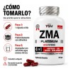 ZMA Platinum | Zinc, Magnesio, B6 y Piperina | Fórmula