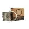 Trellis + Co. Stamped Stainless Steel Wide Mouth Mason Jar