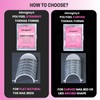 Straight Flat Toe Dual Forms for Polygel,GlimightyX Square Toenail Molds