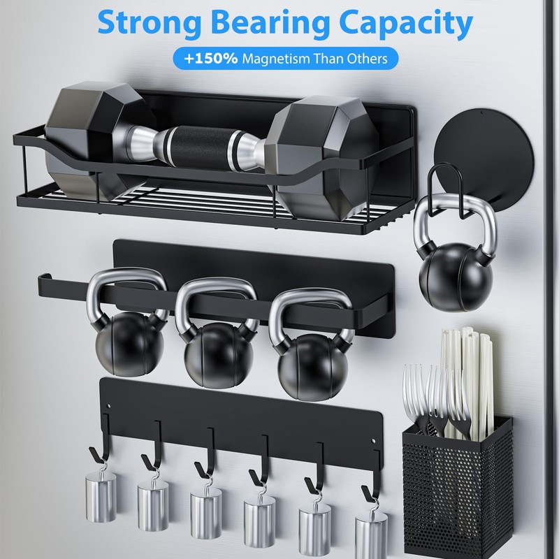 Multifunctional Magnetic Shelf for Washing Machine, Refrigerator, Microwave, and Any