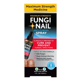 Fungi Nail Antimicótico Para Uñas Spray Triple Acción 30 Mil