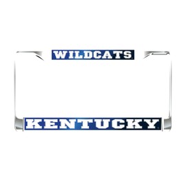 UK KENTUCKY WILDCATS Chrome License Plate Tag Frame