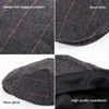 Men's Ivy Gatsby Newsboy Cap - Classic Wool Blend Tweed