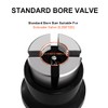 JINKEY Lock On Air Chuck for Schrader Valve, 1/4" FNPT
