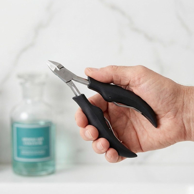 Solvio Professional Ingrown Toenail Clippers for Thick Nails - Heavy