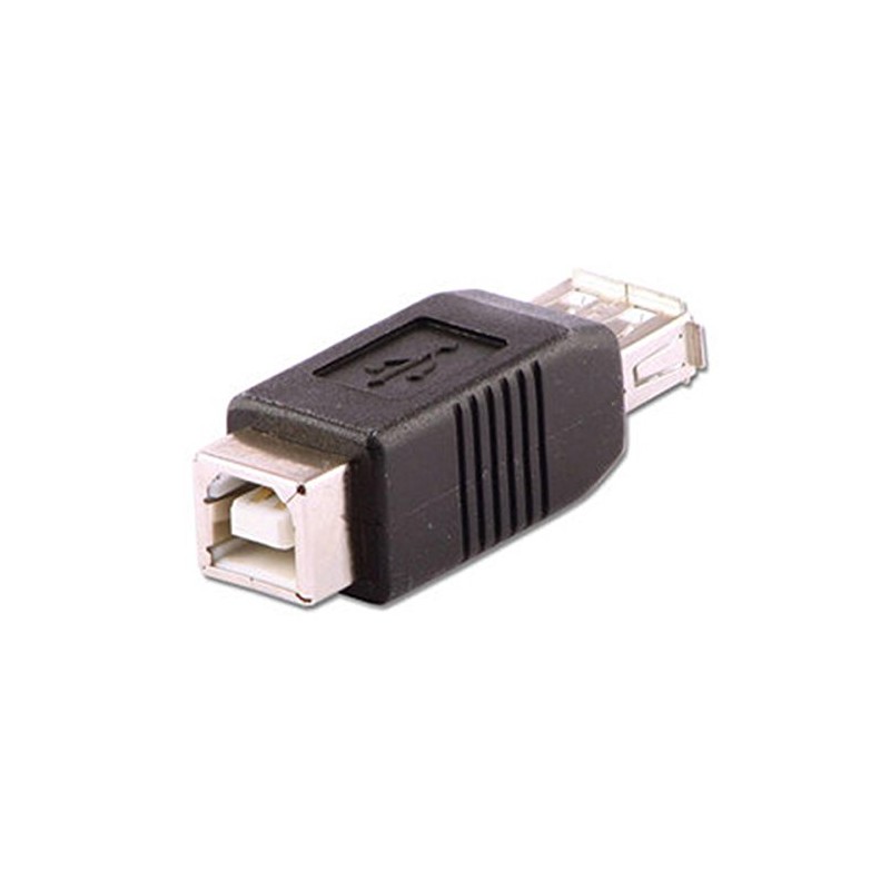 LINDY USB Adapter, USB A Female to B Female