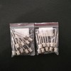 TOYANDONA Aguja Plata 100piezas Multifunción de Inflado de Acero Inoxidable