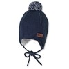 Sterntaler Baby Boys Ocs Knitted Hat, navy