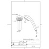TOTO Water Saving Shower Head (Plated) TH770C