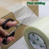 BOMEI PACK Cross Filament Strapping Tape 1 Roll of 6.7