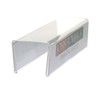 Source One Deluxe Clear Acrylic Cubicle Sign Holder & Name