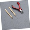 Beavorty Complete Hair Extension Kit 4pcs Set Bending Pliers Needle