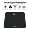 BAGAIL Bathroom Scale, Digital Weighing Scale with High Precision Sensors